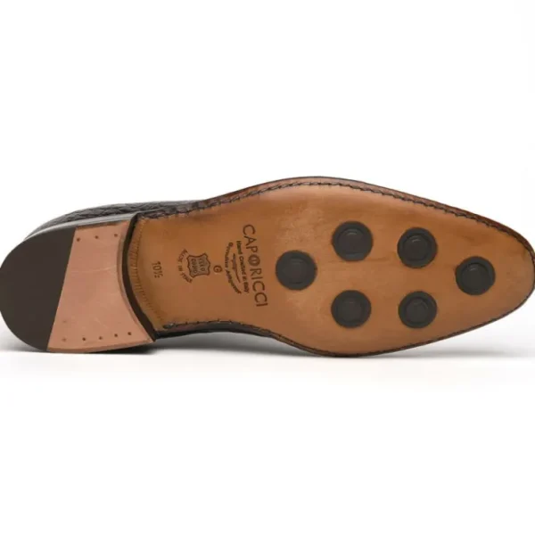 Online Caporicci 2542 Alligator Oxfords Castagno