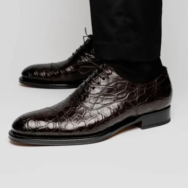 caporicci__alligator_oxfo_5-7.webp Cheap Caporicci 5950 Alligator Oxfords Brown
