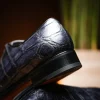 Hot Caporicci 5952 Alligator Oxfords Size 7 Grey