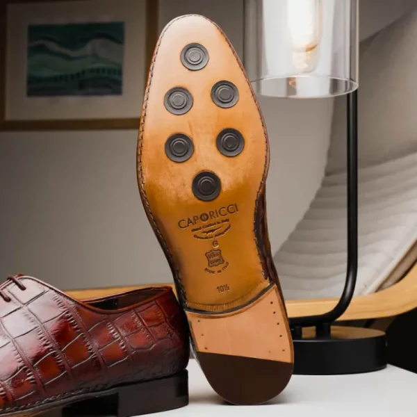caporicci__alligator_oxfo_7-1.webp Flash Sale Caporicci 2542 Alligator Oxfords Gold