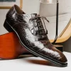 Store Caporicci 1114 Alligator Oxfords TD Moro TDMoro