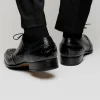 Outlet Caporicci 3319 Alligator Oxfords Black