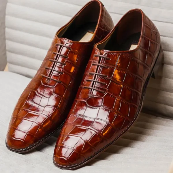 caporicci__alligator_oxfo_9-1.webp Flash Sale Caporicci 2542 Alligator Oxfords Gold