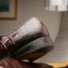 Online Caporicci 2542 Alligator Oxfords Castagno