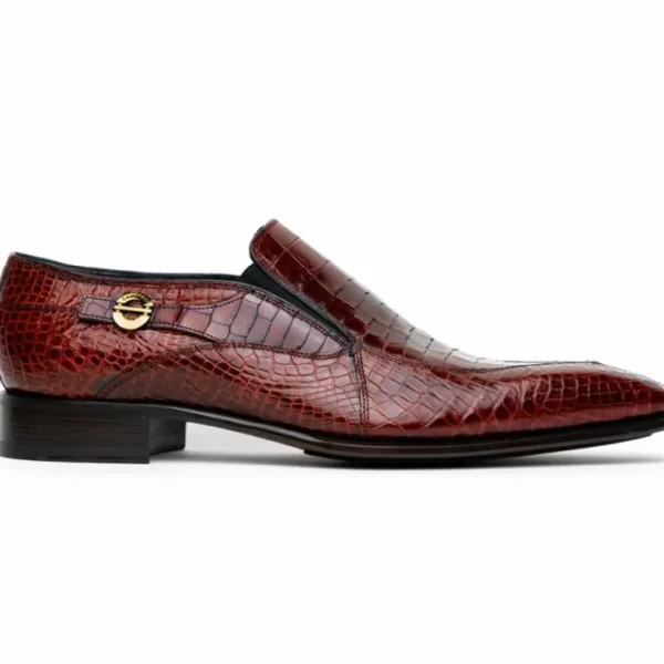 caporicci__alligator_spli_0-2.webp Discount Caporicci 203 Alligator Split Toe Loafers Size 15 Gold