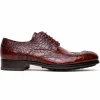 Store Caporicci 3318 Alligator Wingtip Shoes Sport Rust SportRust