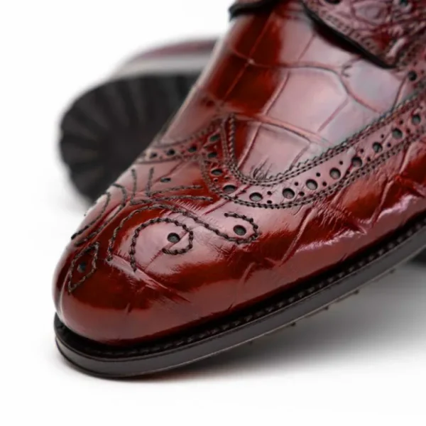 caporicci__alligator_wing_2-2.webp Store Caporicci 3318 Alligator Wingtip Shoes Sport Rust SportRust