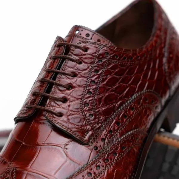 caporicci__alligator_wing_3-2.webp Store Caporicci 3318 Alligator Wingtip Shoes Sport Rust SportRust