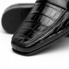Cheap Caporicci 9961 Genuine Alligator Penny Loafers Size 9 Black
