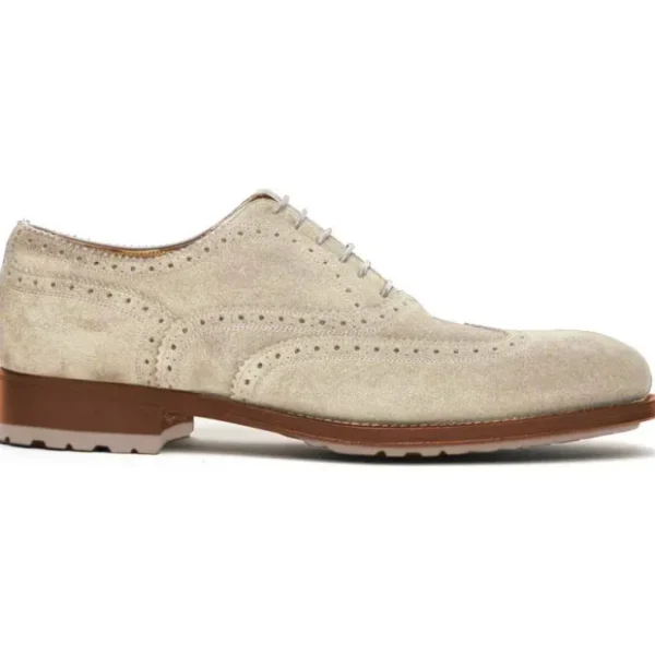 caporicci__suede_wingtip__0-3.webp Hot Caporicci 921 Suede Wingtip Oxfords Beige