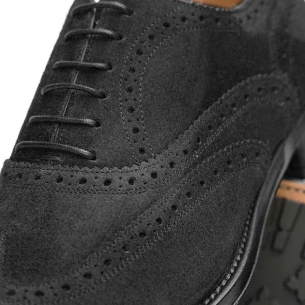 caporicci__suede_wingtip__2.webp Cheap Caporicci 921 Suede Wingtip Oxfords Black