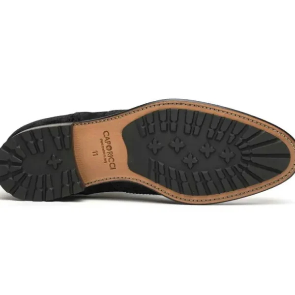 caporicci__suede_wingtip__3.webp Cheap Caporicci 921 Suede Wingtip Oxfords Black