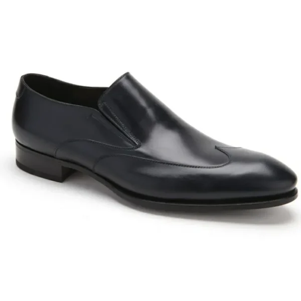 Shop Caporicci 9921 Wingtip Loafers Black