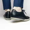 Best Sale Caporicci Los Angeles Calfskin Sneakers Navy