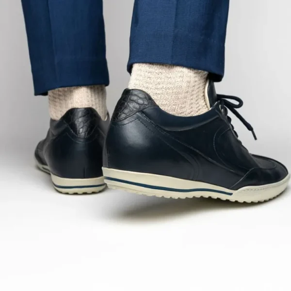 caporicci_los_angeles_cal_12.webp Best Sale Caporicci Los Angeles Calfskin Sneakers Navy
