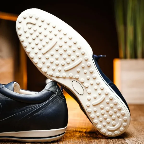 caporicci_los_angeles_cal_7.webp Best Sale Caporicci Los Angeles Calfskin Sneakers Navy