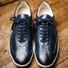 Best Sale Caporicci Los Angeles Calfskin Sneakers Navy