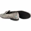 Outlet Corrente 3218 Python Buckle Loafer Multi Blue MultiBlue