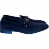 New Corrente 5229 Suede Ornament Loafer Navy