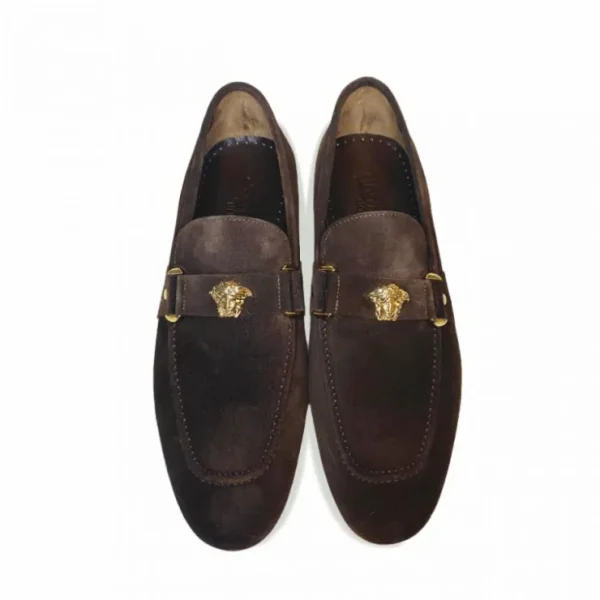Flash Sale Corrente 5229 Suede Ornament Loafer Brown