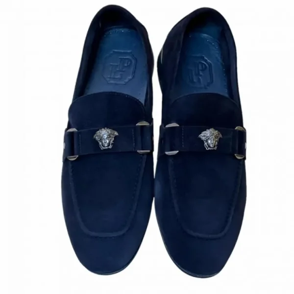 corrente__suede_ornament__3-3.webp New Corrente 5229 Suede Ornament Loafer Navy