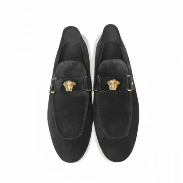 corrente__suede_ornament__3.webp Shop Corrente 5229 Suede Ornament Loafer Black