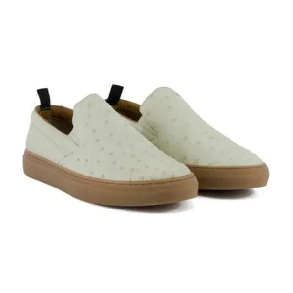 corrente_by_pelle_line_gr_1-2.webp Online Corrente by Pelle Line Grafton P00022 Ostrich Fashion Loafers Bone