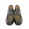 Clearance Corrente C029-5786 Bit Buckle Ankle Boots Black