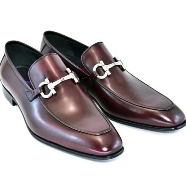 corrente_c_bit_buckle_loa_0-1.webp Online Corrente C119-4851 Bit Buckle Loafers Burgundy