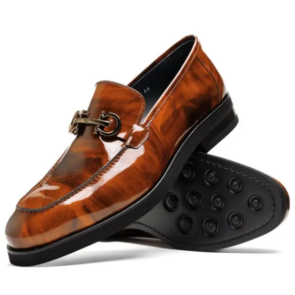corrente_c_bit_loafer_sho_1-5.webp Outlet Corrente C0001208-7249 Bit Loafer Shoes Marble Tan MarbleTan