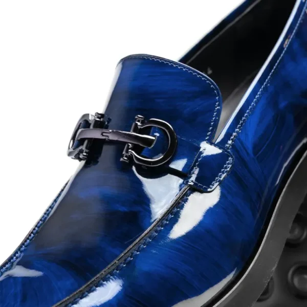 corrente_c_bit_loafer_sho_2-4.webp Flash Sale Corrente C0001207-7249 Bit Loafer Shoes Marble Blue MarbleBlue