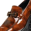 Outlet Corrente C0001208-7249 Bit Loafer Shoes Marble Tan MarbleTan