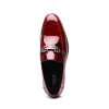Outlet Corrente C0001206-7249 Bit Loafer Shoes Marble Red MarbleRed