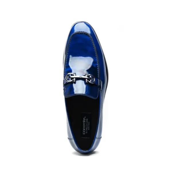 corrente_c_bit_loafer_sho_4-1.webp Flash Sale Corrente C0001207-7249 Bit Loafer Shoes Marble Blue MarbleBlue