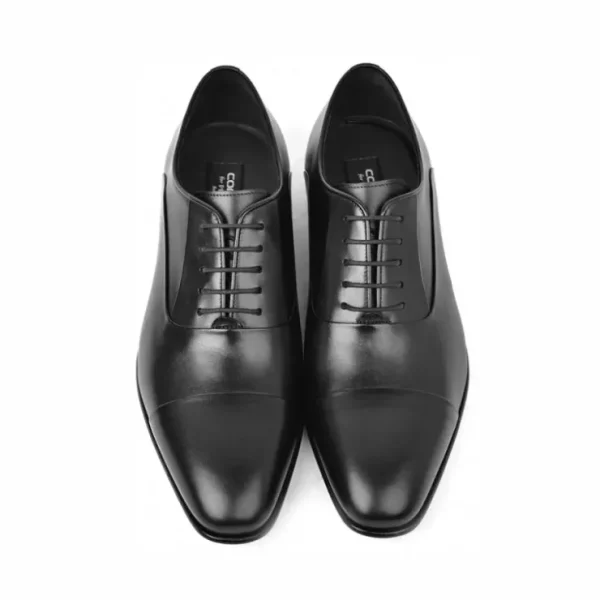 corrente_c_cap_toe_oxford_3.webp Hot Corrente C0001201-7368 Cap Toe Oxford Black