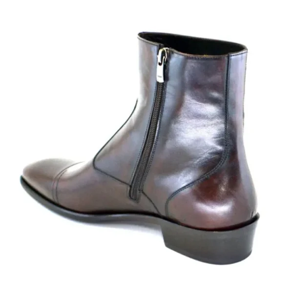 corrente_c_cap_toe_side_z_1-1.webp Outlet Corrente C189-1547 Cap Toe Side Zipper Boots Brown