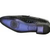 Shop Corrente C123-3470 Croco Leather Loafers Black