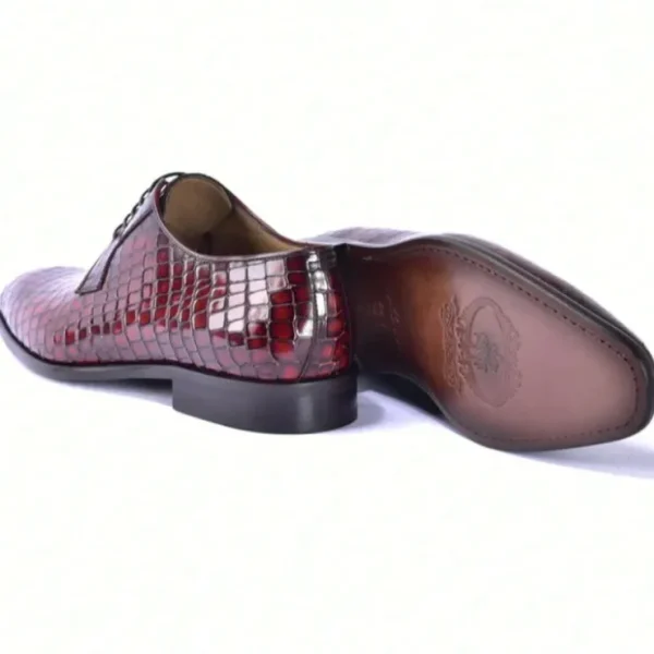 corrente_c_croco_print_sh_2-1.webp Best Corrente C01508-6291 Croco Print Shoes Tan