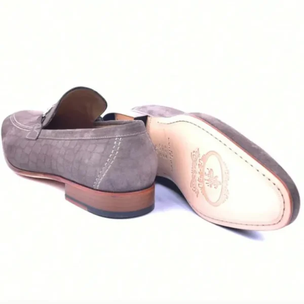corrente_c_crocodile_prin_2.webp Hot Corrente C11104-4428 Crocodile Printed Suede Loafers Vizon