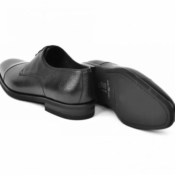 Shop Corrente C001105-6793 Deer Skin Cap Toe Black