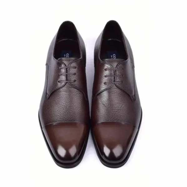 corrente_c_deer_skin_cap__3-1.webp Best Sale Corrente C0015-6793 Deer Skin Cap Toe Brown