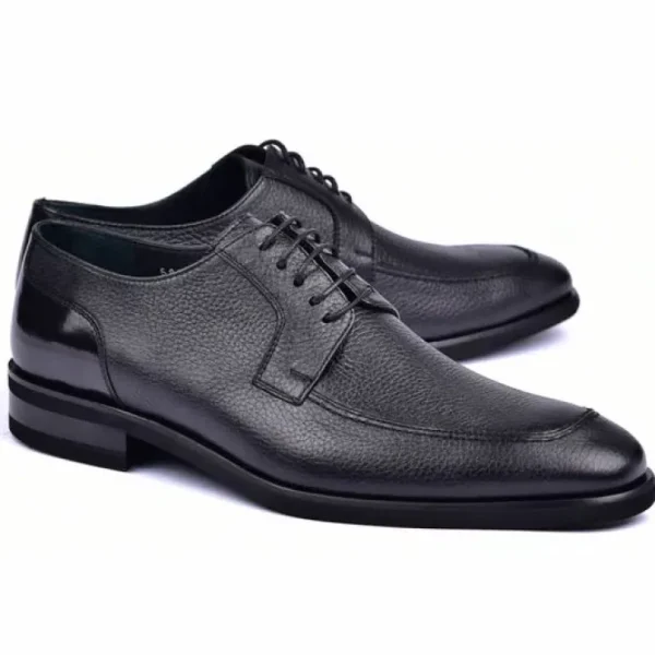 corrente_c_deerskin_laceu_0.webp Cheap Corrente C0011-5876 Deerskin Lace-up Shoes Black