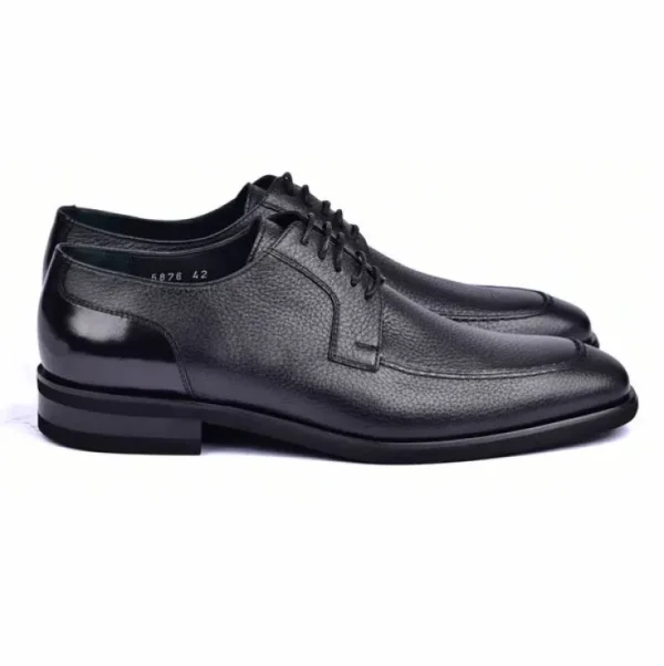 corrente_c_deerskin_laceu_1.webp Cheap Corrente C0011-5876 Deerskin Lace-up Shoes Black
