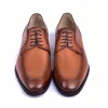 Discount Corrente C001101-5876 Deerskin Lace-up Shoes Tan