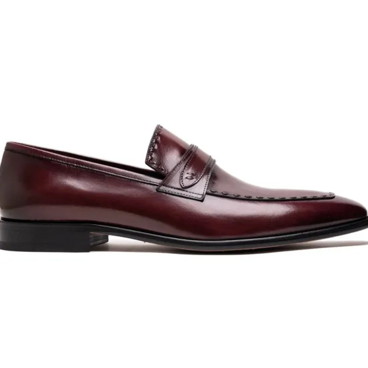New Corrente C0435-6797 Dress Loafer Burgundy