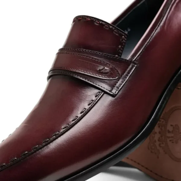 New Corrente C0435-6797 Dress Loafer Burgundy