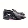 Best Corrente C0001103-7425 Formal Luxe Leather Loafer Black
