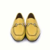 Sale Corrente C11102-4428 Grain Leather Loafers Yellow
