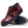 Store Corrente C21301-4302 Hightop Sneaker Burgundy