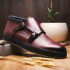 Store Corrente C21301-4302 Hightop Sneaker Burgundy